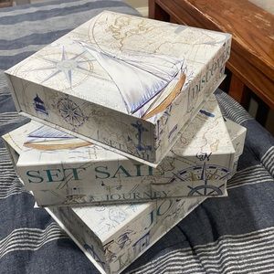 Picture Boxes set of 3